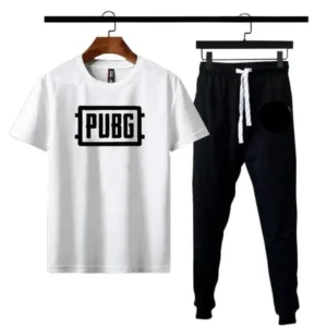 2 Pcs Men's Polyester Printed Track Suit