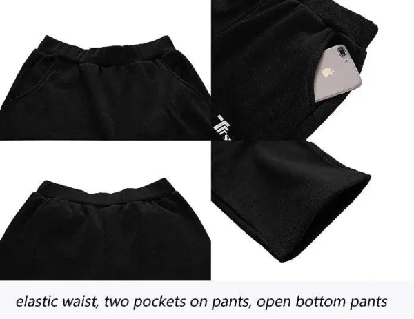 2 Pcs Unisex Polyester Printed Track Suit - Image 2